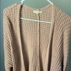 Pink cardigan
